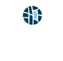 Blue globe logo with stand and company name