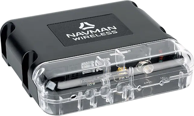 Navman Wireless GPS tracking device with transparent casing